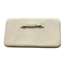 Purse bow wallet female famous brand card holders cellphone pocket PU leather women money bag clutch women wallet