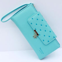 Popular Love Heart Women Wallet Delicate Lady Purse New Design Female Clutch Multicolor Card Holders Fresh Girl Change Purse