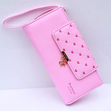 Popular Love Heart Women Wallet Delicate Lady Purse New Design Female Clutch Multicolor Card Holders Fresh Girl Change Purse
