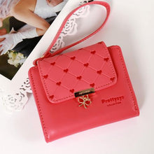 Popular Love Heart Women Wallet Delicate Lady Purse New Design Female Clutch Multicolor Card Holders Fresh Girl Change Purse