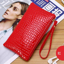 Women Wallet Purse Bag Pu Woman Coin Purses Zipper Bags Wallets Women Strap Long Wallet Coin Purse For iPhone