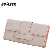 ELVASEK New Comes Good Hot Sale Women Wallets Female Leather Purse High Quality Women Clutches Card Holders Wallet Women