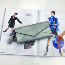 Fashion Tassel Women Wallets Lock Female Standard Women Purse Ladies Clutch Women Wallet Purse Clutch