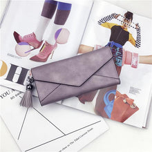 Fashion Tassel Women Wallets Lock Female Standard Women Purse Ladies Clutch Women Wallet Purse Clutch