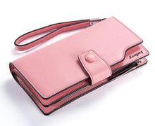 LADSOUL Fashion Women Wallet Coin Money Bag Long Design Women Purse Famous Brand Credit Card Holder Carteir Women Purse