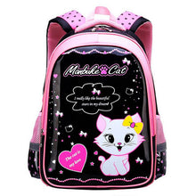 Sweet Cat Girl's School Bags Cartoon Pattern Kid Backpack Children School Backpack Girl Bag