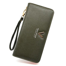 Ladies Purses Female Brand Wallets Women Long Zipper Purse Woman Wallet Leather Card Holder Clutch Portefeuille femme