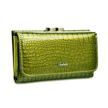 HH Women Wallet Genuine Leather High Quality Hasp Coin Purse 100% Cowhide  Fashion Female Clutch Purses Card Holder Wallets