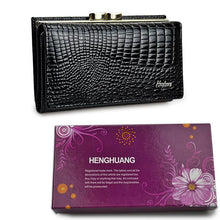 HH Women Wallet Genuine Leather High Quality Hasp Coin Purse 100% Cowhide  Fashion Female Clutch Purses Card Holder Wallets
