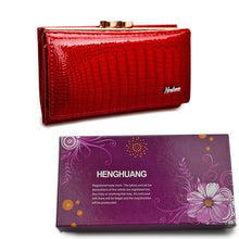 HH Women Wallet Genuine Leather High Quality Hasp Coin Purse 100% Cowhide  Fashion Female Clutch Purses Card Holder Wallets